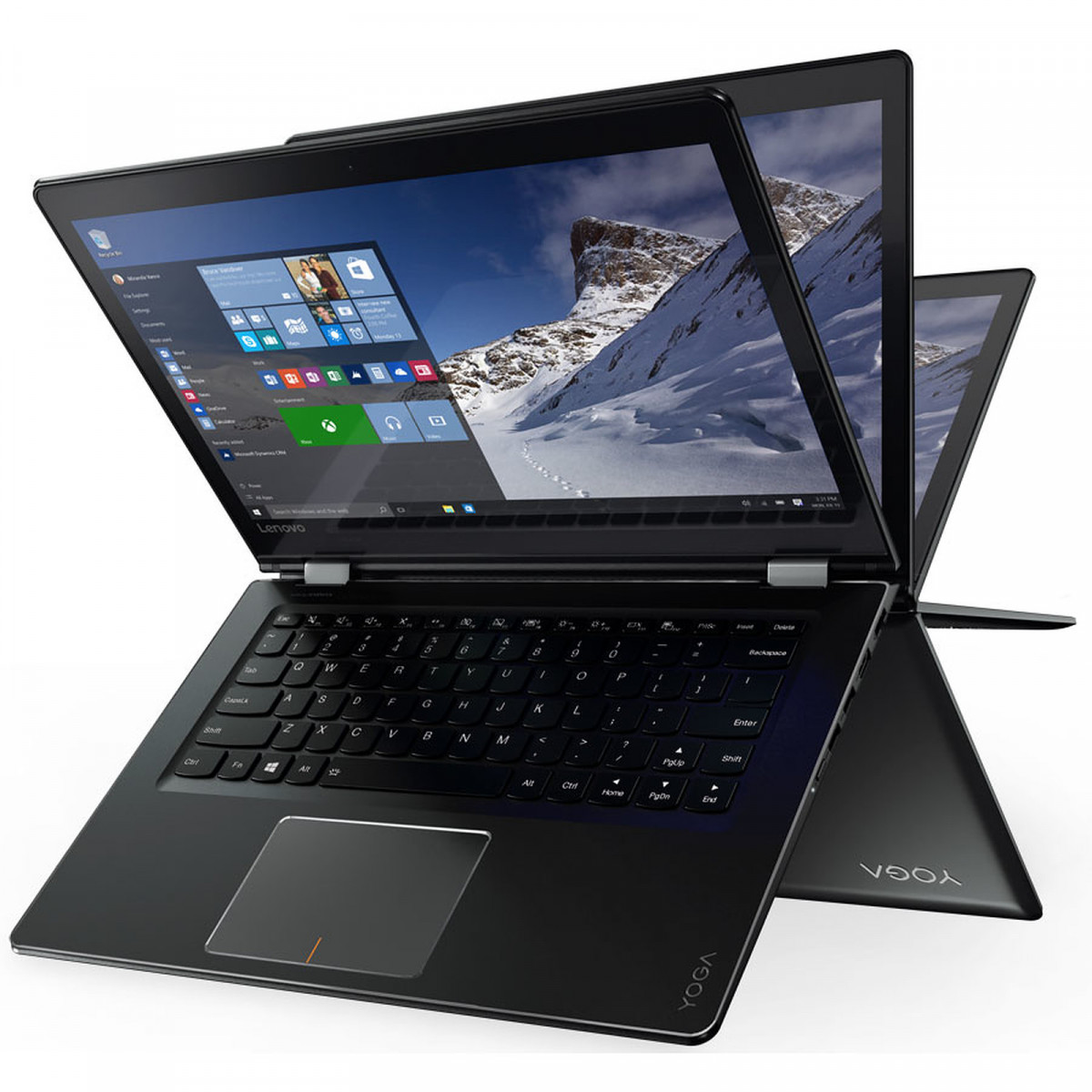 14" Yoga 520 i3-7100U 8GB 256GB SSD Touchscreen Windows 10 Professional Portatīvais dators