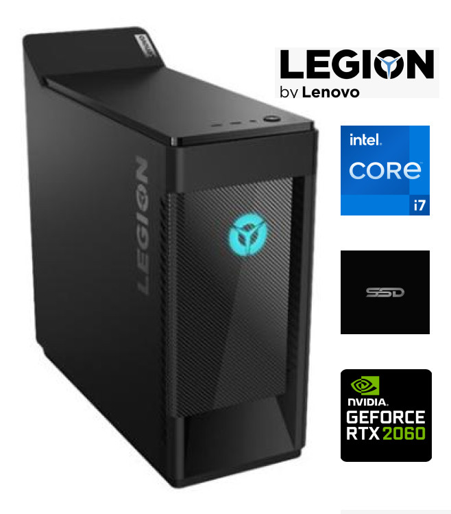 Legion T5 i7-10700F 16GB 1TB SSD RTX 2060 Windows 10 28IMB05 Stacionārais dators