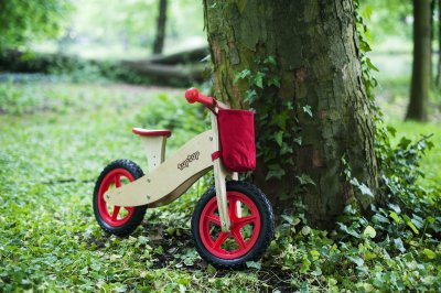 TupTup Balance Bike из дерева Kрасный