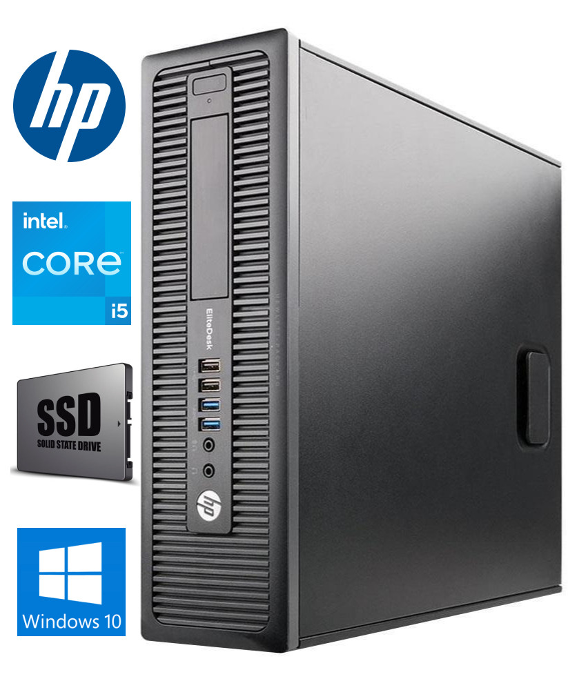 600 G1 i5-4570 4GB 240GB SSD Windows 10 Professional Stacionārais dators