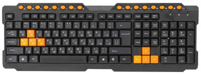Omega Aurora Gaming OK026RU ПК USB Клавиатура с ENG / RUS Черный