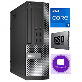 7020 SFF i7-4770 8GB 120GB SSD 1TB HDD  Windows 10 Professional Stacionārais dators