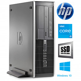8100 SFF i5-650 8GB 240GB SSD Windows 10 Professional Stacionārais dators