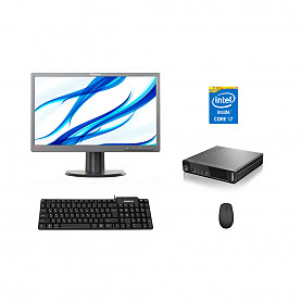 Lenovo M93p USFF i7-4785t 16GB 240GB SDD Windows 10 Professional +22" Lenovo L2240 LED + Mouse+Keyboard Datora Komplekts
