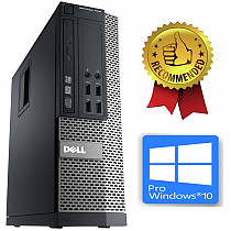 Dell Optiplex 790 i5-2400 8GB 1TB GTX1650 4GB DVDRW Windows 10 Professional gaming dators
