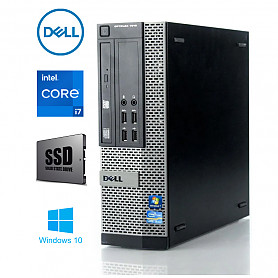 7010 SFF i7-3770 8GB 480GB SSD 2TB HDD Windows 10 Professional Stacionārais dators