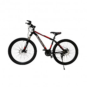 26" XGSR Mountain Bike Black/Red + Dubļsargi